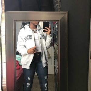 MEN: PISMO BEACH Zip Up Hoodie